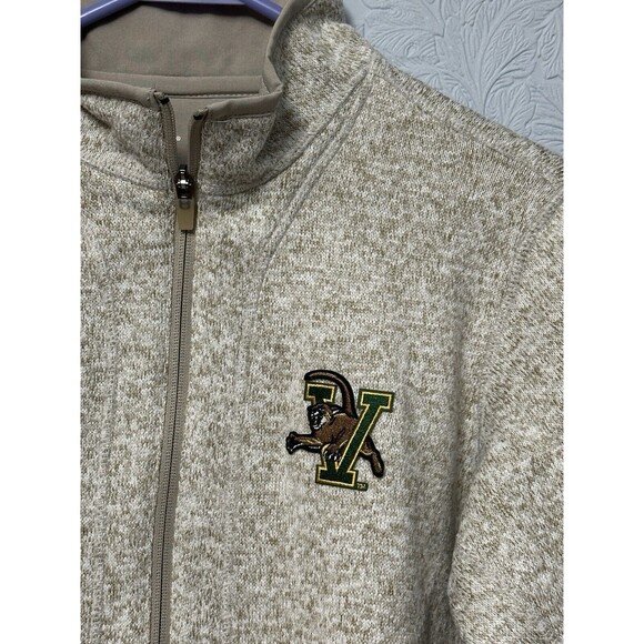 Antigua Size Large Vermont Catamounts 1/4 Zip Pullover AD48 - Picture 2 of 7